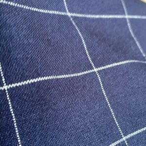 Size 18W Amanda & Chelsea navy window pane pants